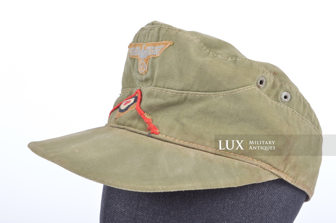German M41 Heer tropical field cap for artillery, « Carl Halfar 1940 » - photo 4