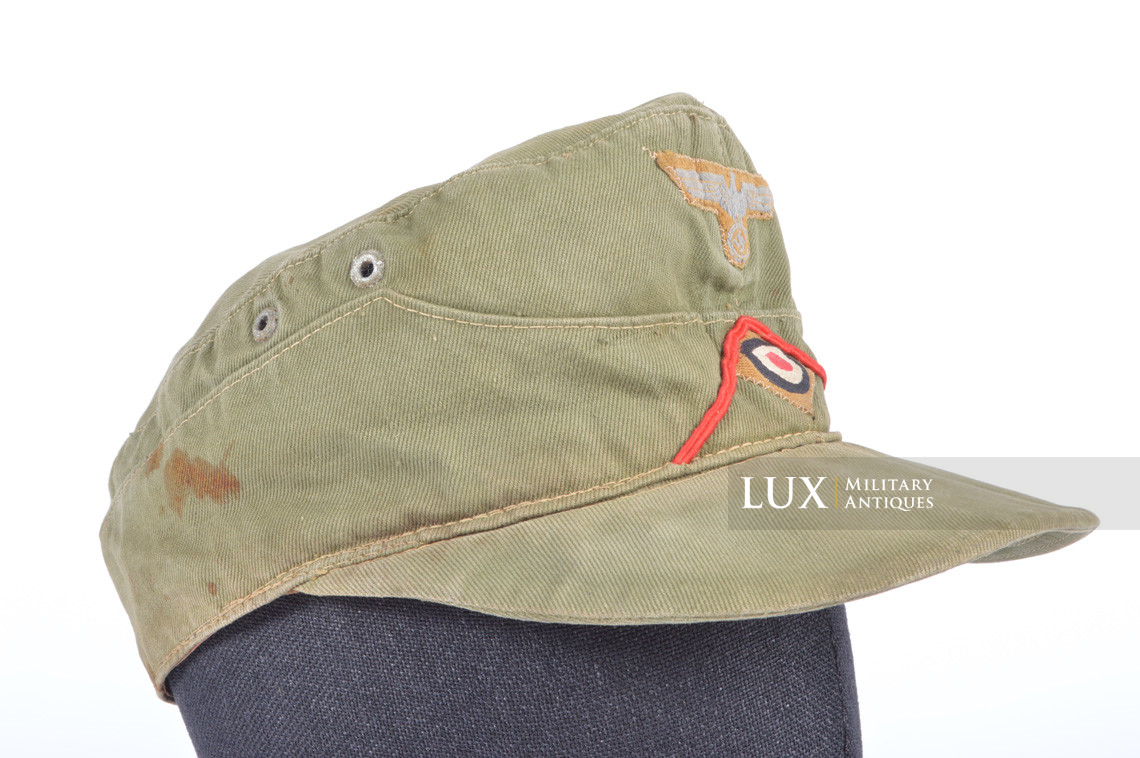 German M41 Heer tropical field cap for artillery, « Carl Halfar 1940 » - photo 9