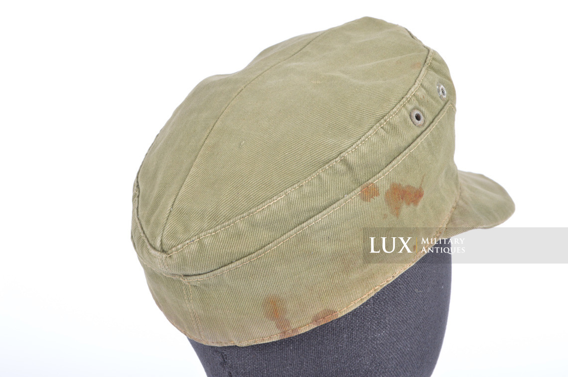 German M41 Heer tropical field cap for artillery, « Carl Halfar 1940 » - photo 11