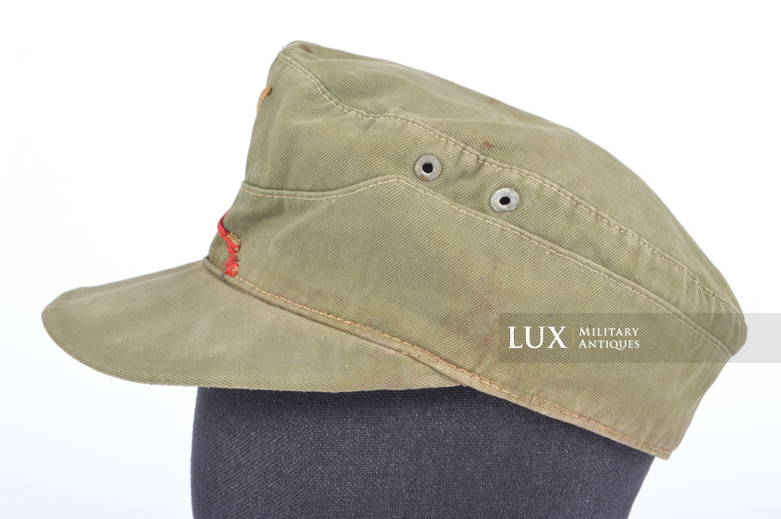 German M41 Heer tropical field cap for artillery, « Carl Halfar 1940 » - photo 14