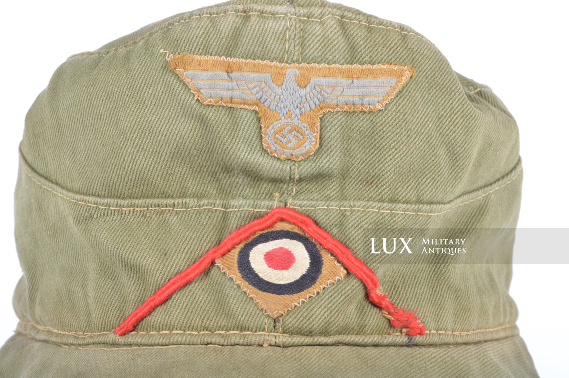 German M41 Heer tropical field cap for artillery, « Carl Halfar 1940 » - photo 16