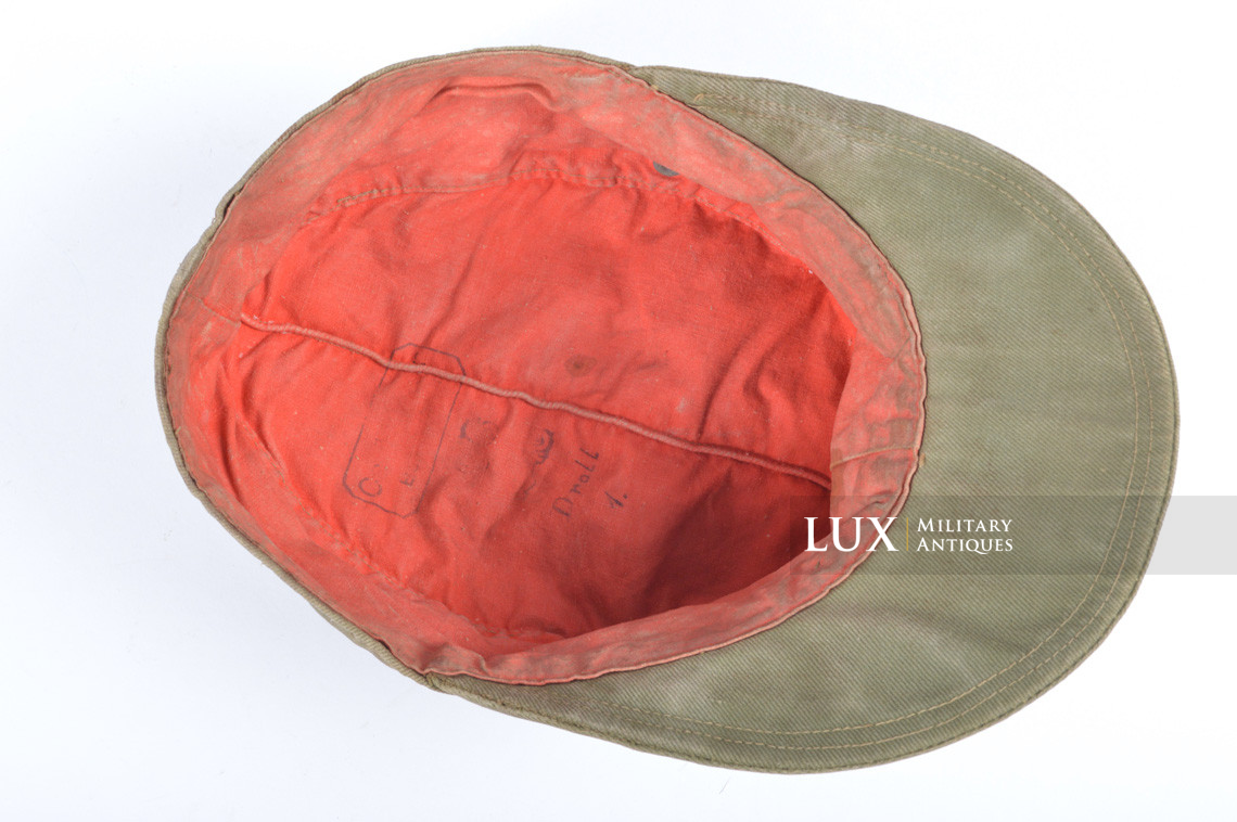 German M41 Heer tropical field cap for artillery, « Carl Halfar 1940 » - photo 32