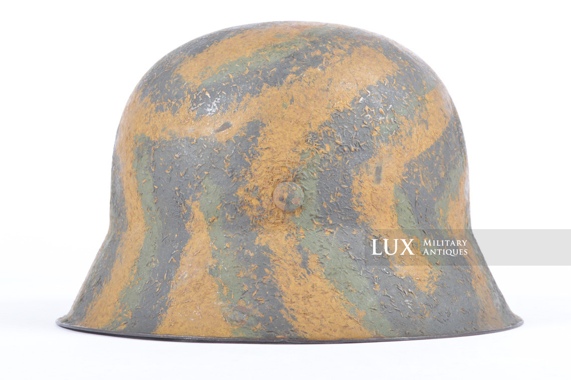 M42 three-tone sawdust textured camouflage combat helmet, « Tiger Stripe » - photo 12