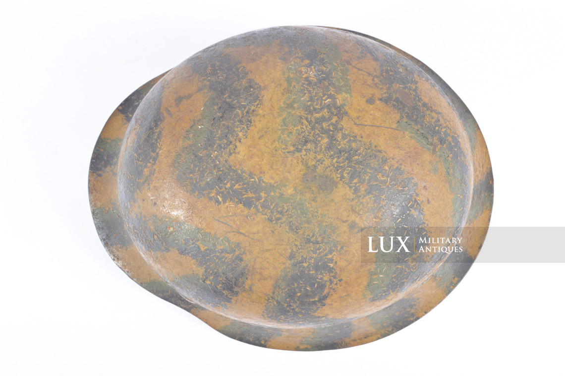 M42 three-tone sawdust textured camouflage combat helmet, « Tiger Stripe » - photo 17