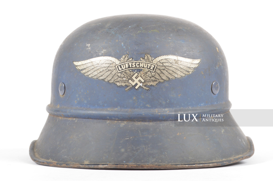 Casque allemand M38 Luftschutz « Gladiator » - photo 4