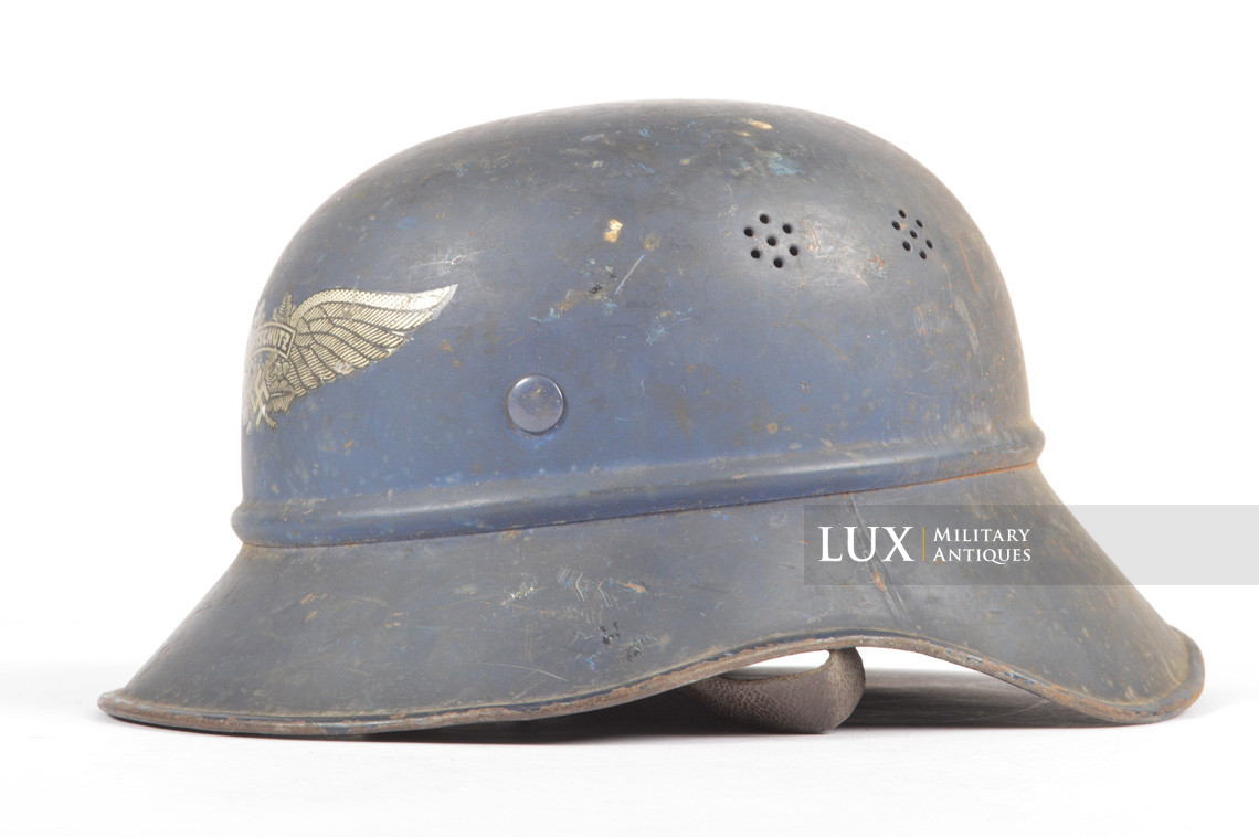 Casque allemand M38 Luftschutz « Gladiator » - photo 7