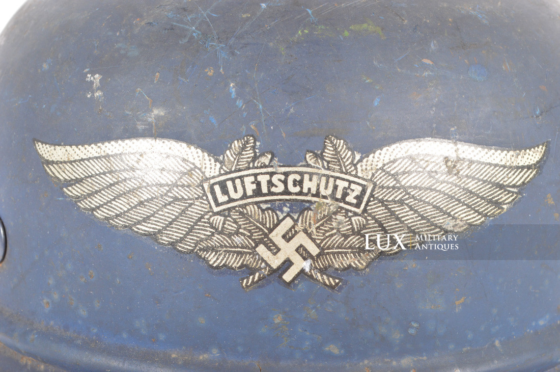 Casque allemand Luftschutz M38 WW2