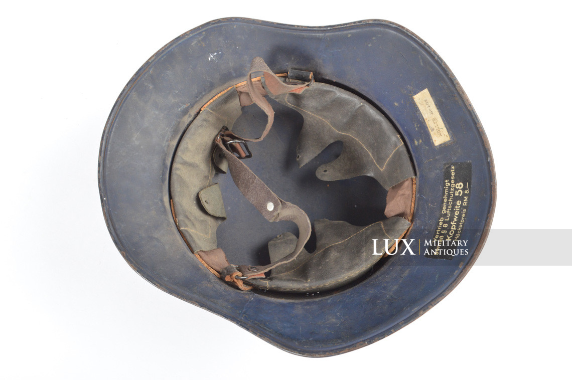 Luftschutz gladiator helmet, « untouched/as found » - photo 24