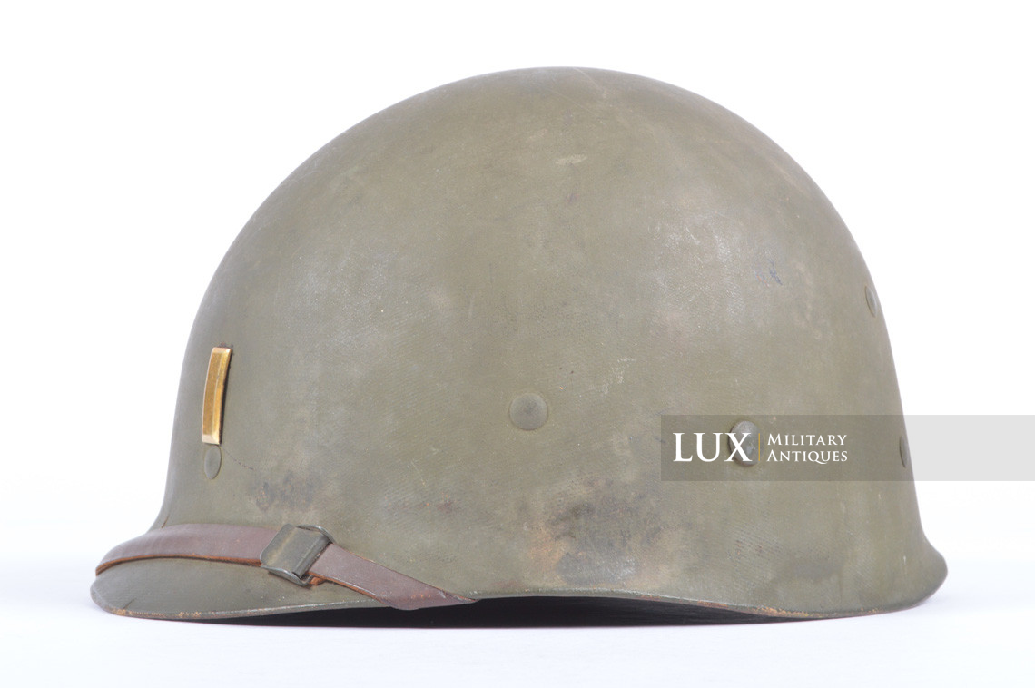 USM1 combat helmet liner, named « Lt. Mogren » - photo 4