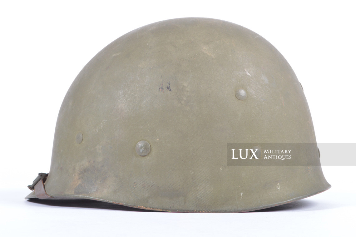 USM1 combat helmet liner, named « Lt. Mogren » - photo 13