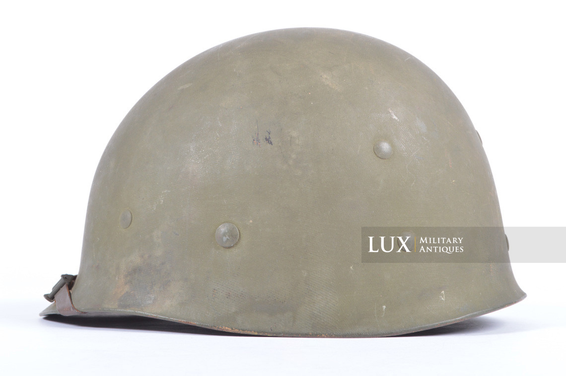 USM1 combat helmet liner, named « Lt. Mogren » - photo 13
