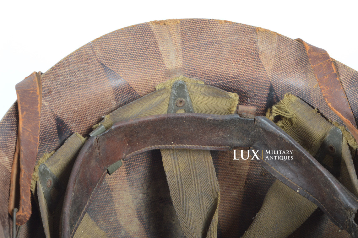 Rare USM1 2nd Infantry Division Chaplain's combat helmet, « Indian Head » - photo 95