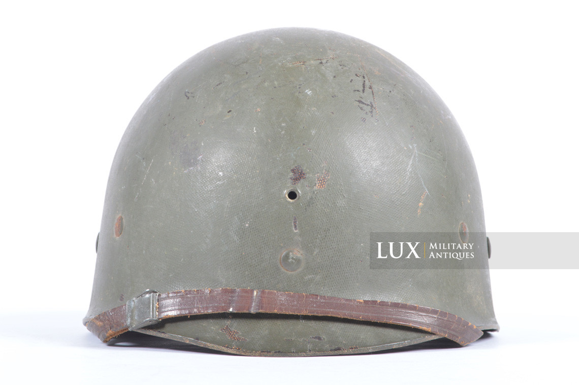 USM1 7th Corps Captain's combat helmet, « Follow Me / ETO Stripe » - photo 62