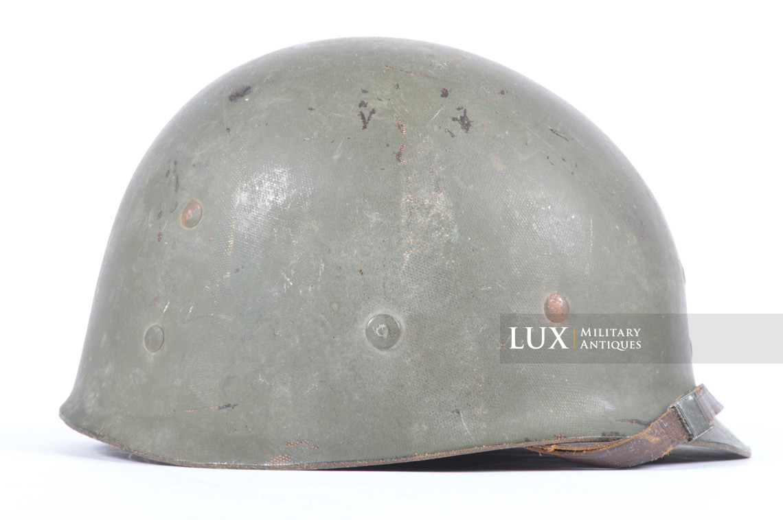 USM1 7th Corps Captain's combat helmet, « Follow Me / ETO Stripe » - photo 64