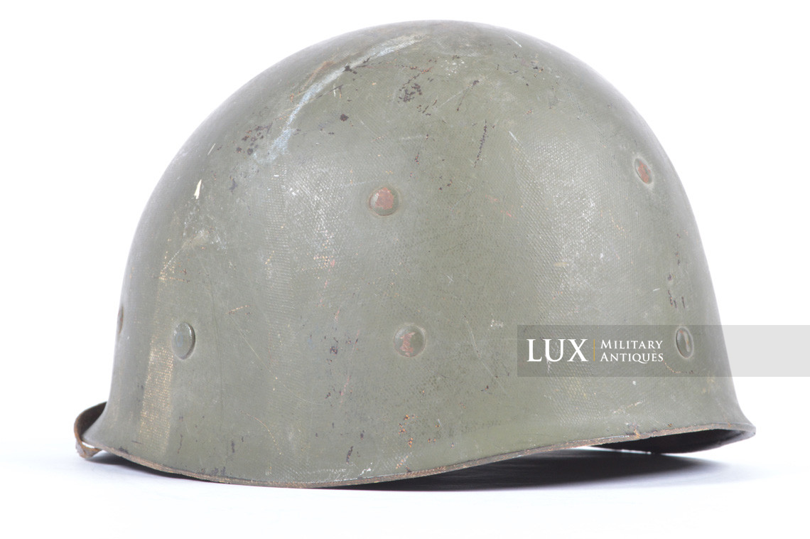 USM1 7th Corps Captain's combat helmet, « Follow Me / ETO Stripe » - photo 67