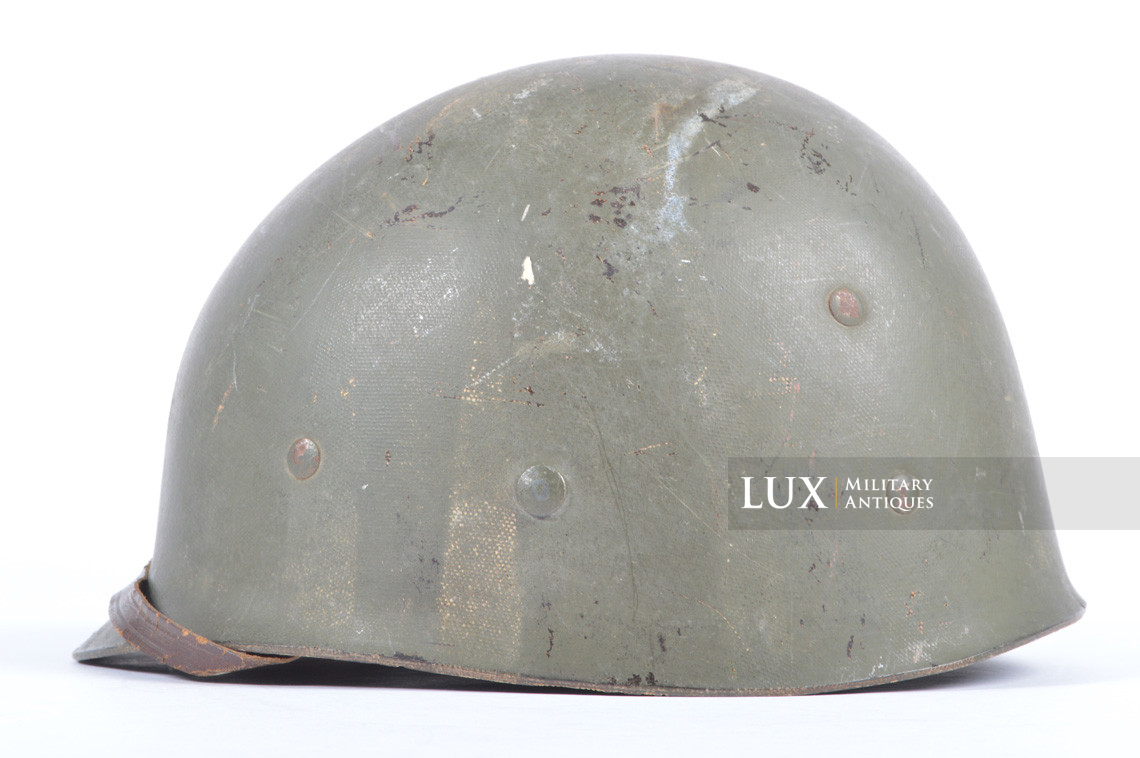 USM1 7th Corps Captain's combat helmet, « Follow Me / ETO Stripe » - photo 68