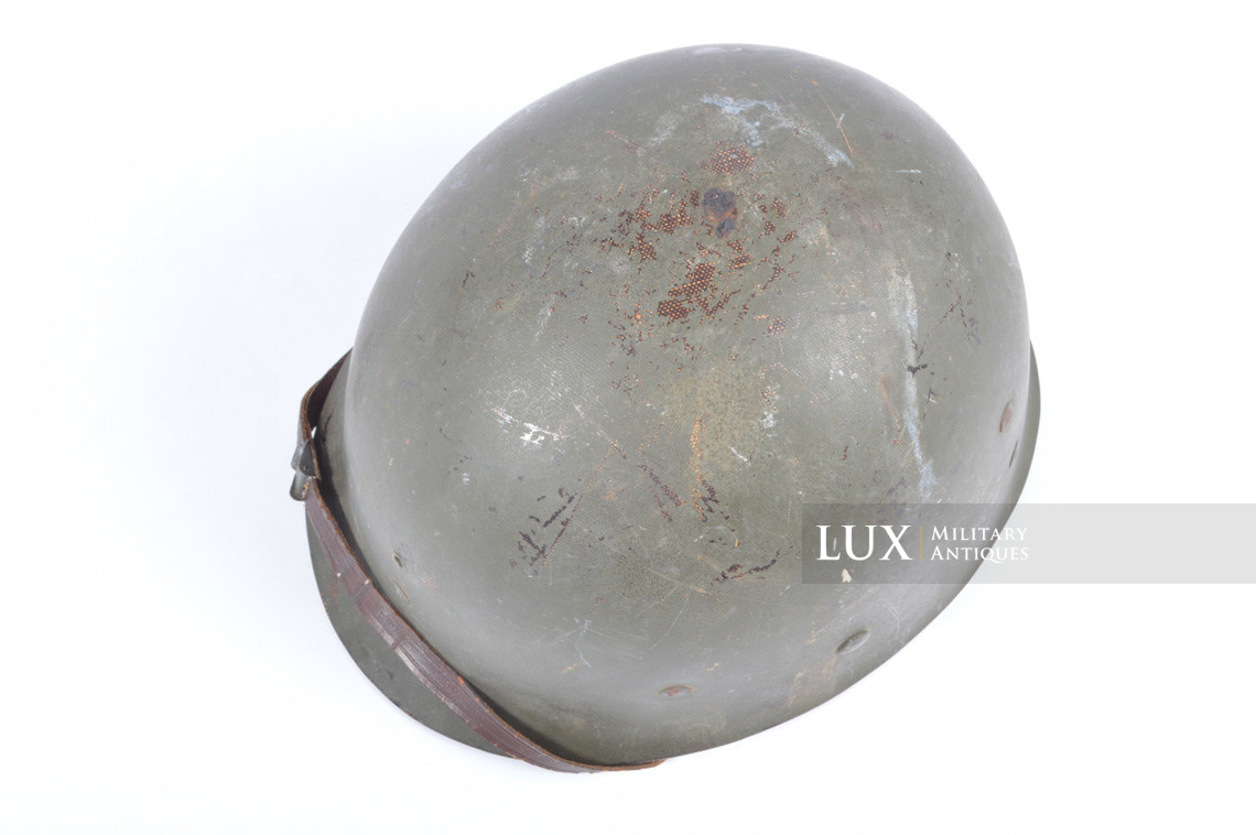 USM1 7th Corps Captain's combat helmet, « Follow Me / ETO Stripe » - photo 69
