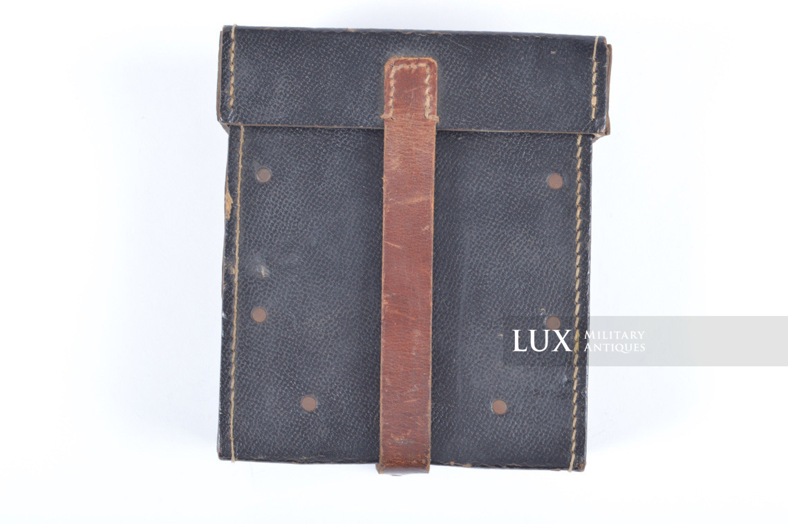 MG34/42 gunner's belt pouch in black pebbled leather - photo 4