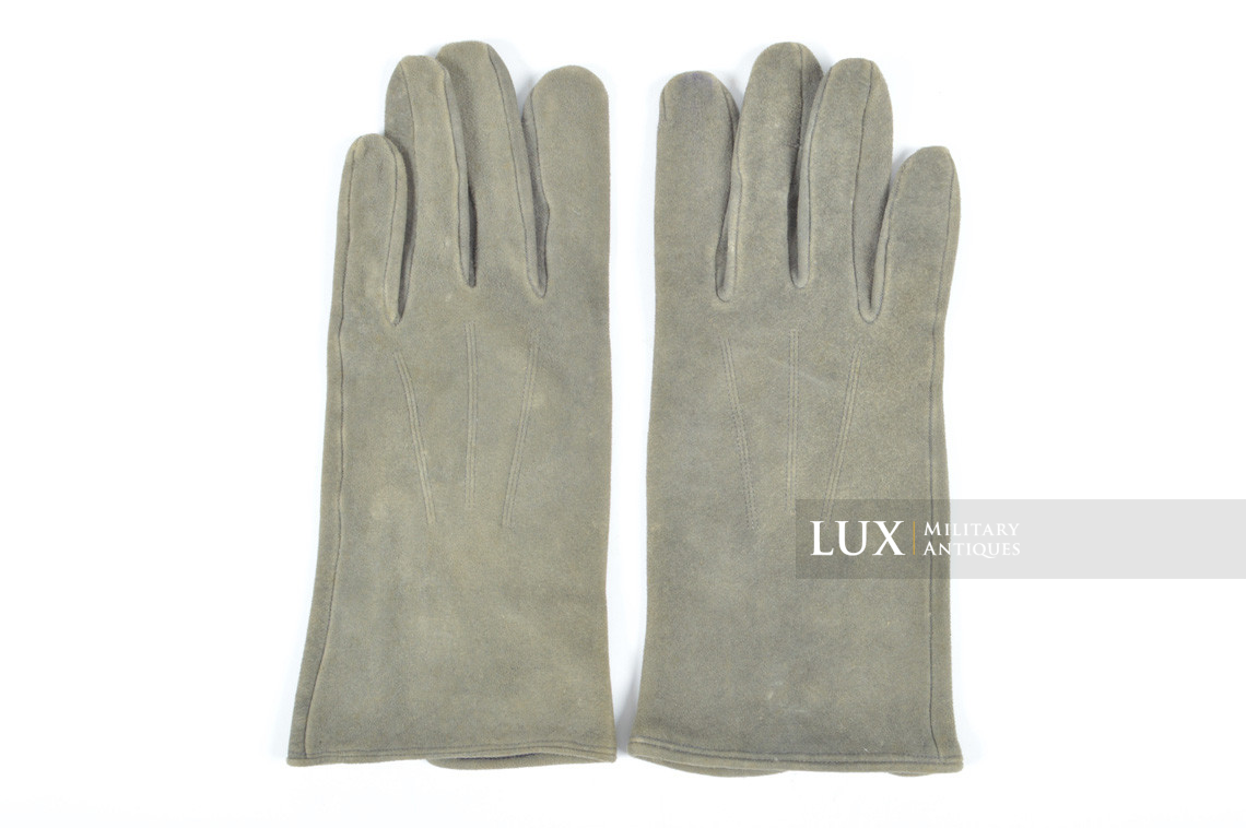 German issued leather officer gloves, « 1942 » - photo 7
