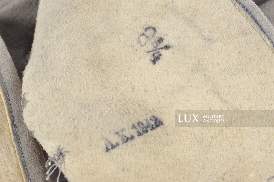 German issued leather officer gloves, « 1942 » - photo 12