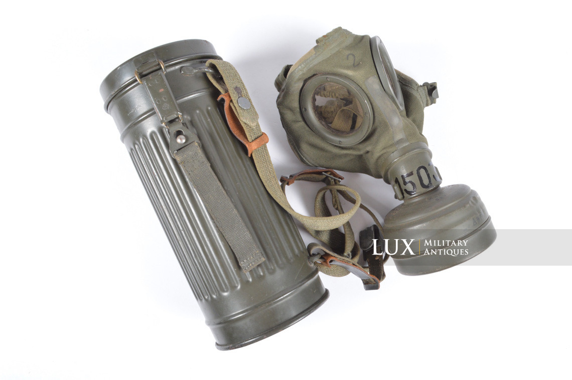 German gas mask canister set, « 1940 » - photo 28