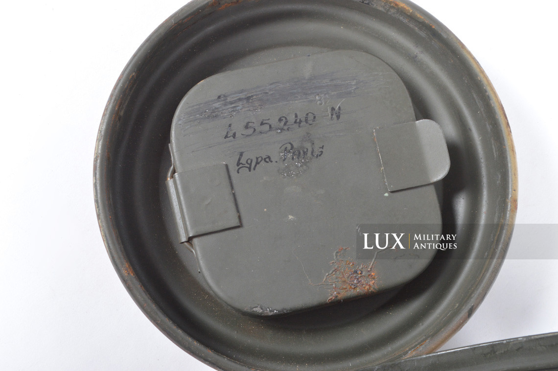 Boîtier de masque anti-gaz allemand camouflé trois tons « Normandie » - photo 25