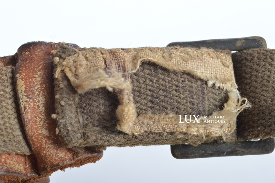Boîtier de masque anti-gaz allemand camouflé trois tons « Normandie » - photo 19