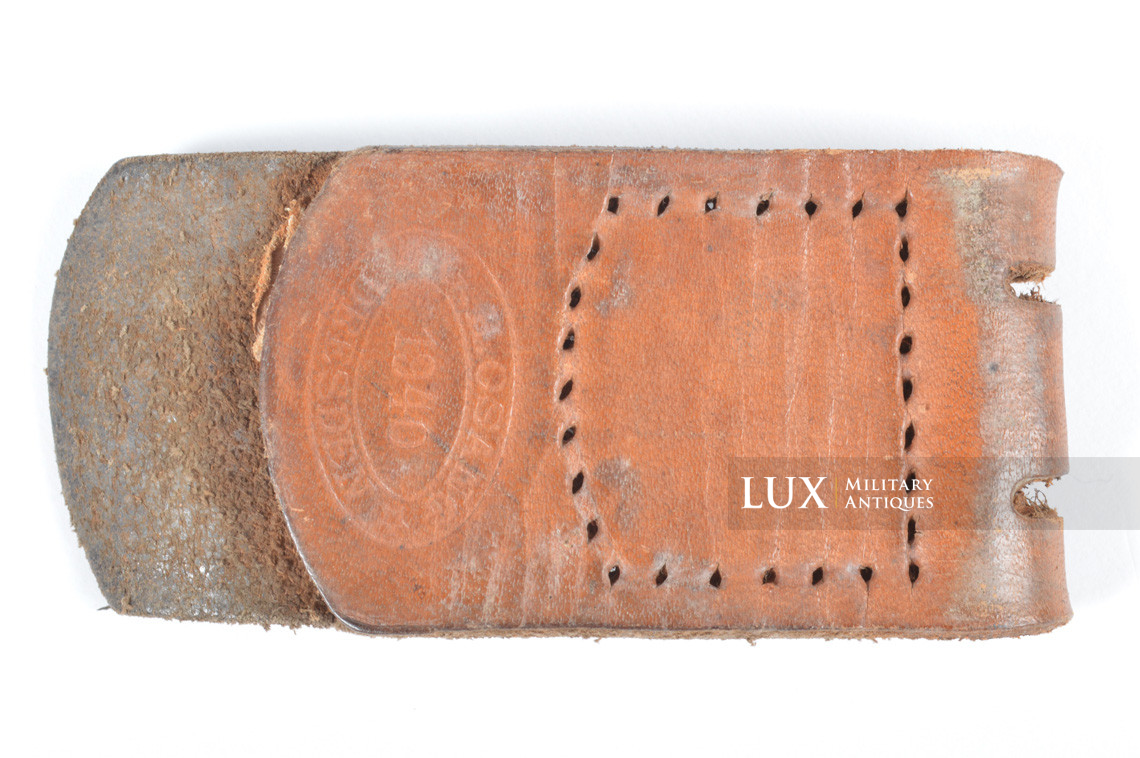 German belt buckle leather tab, « 1940 » - photo 4