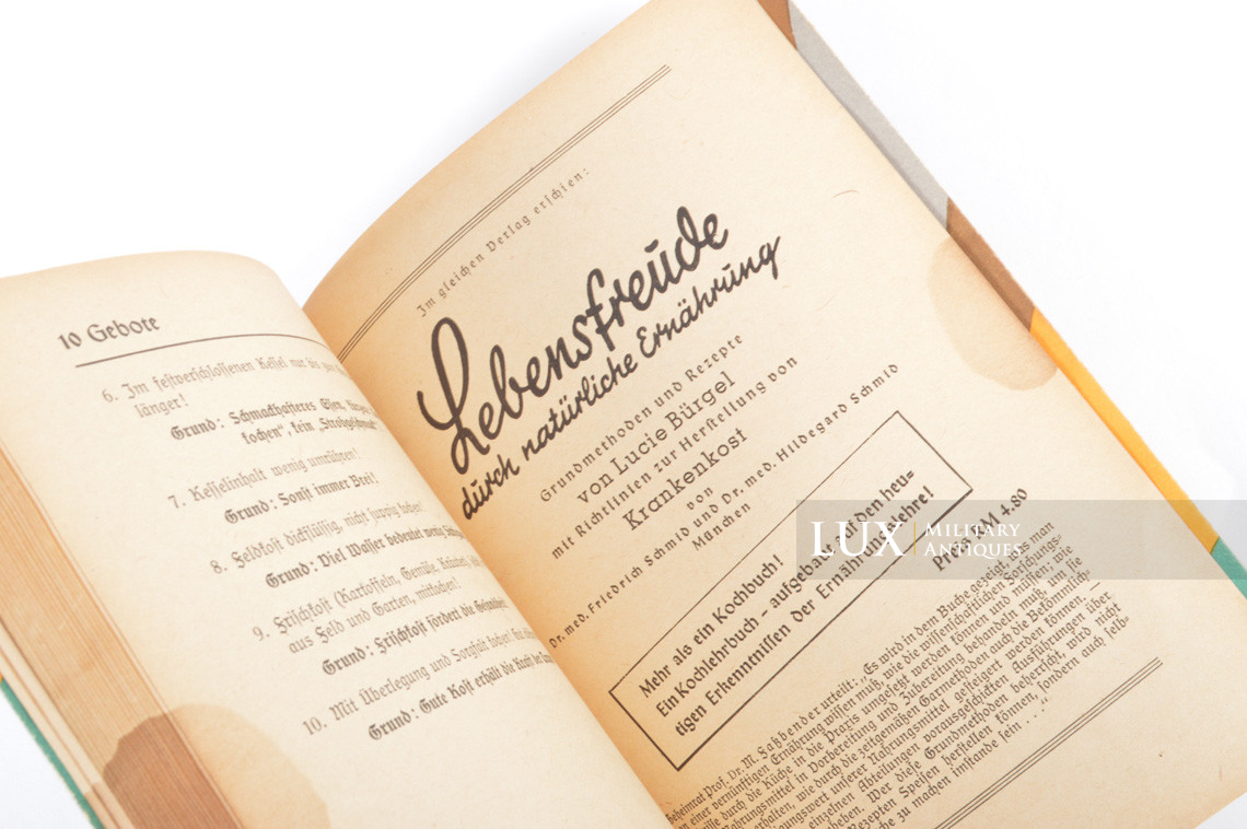 German field kitchen booklet, « Die Feldküchengerichte » - photo 11