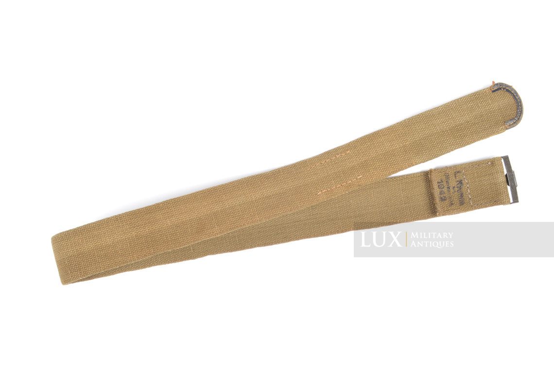 German Heer/Luftwaffe tropical EM's combat web belt, « 1942 » - photo 4
