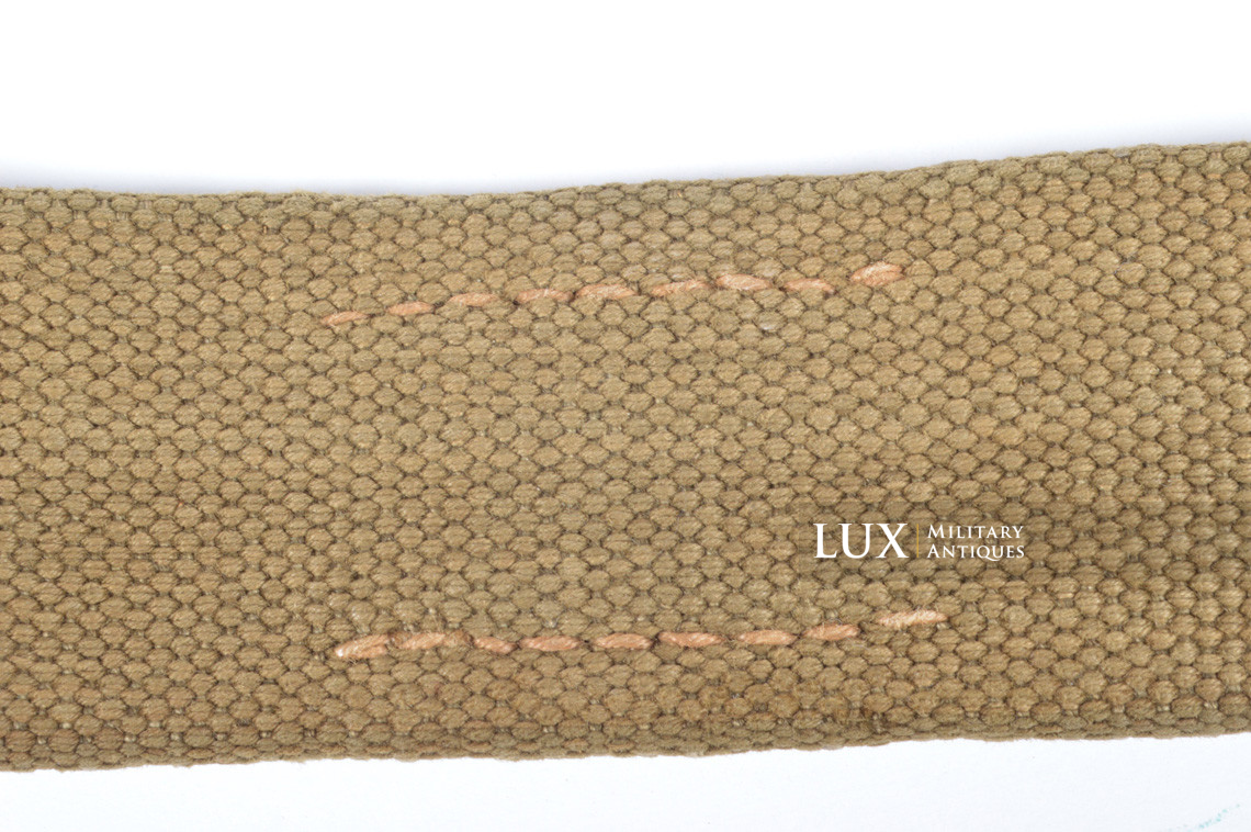 German Heer/Luftwaffe tropical EM's combat web belt, « 1942 » - photo 8
