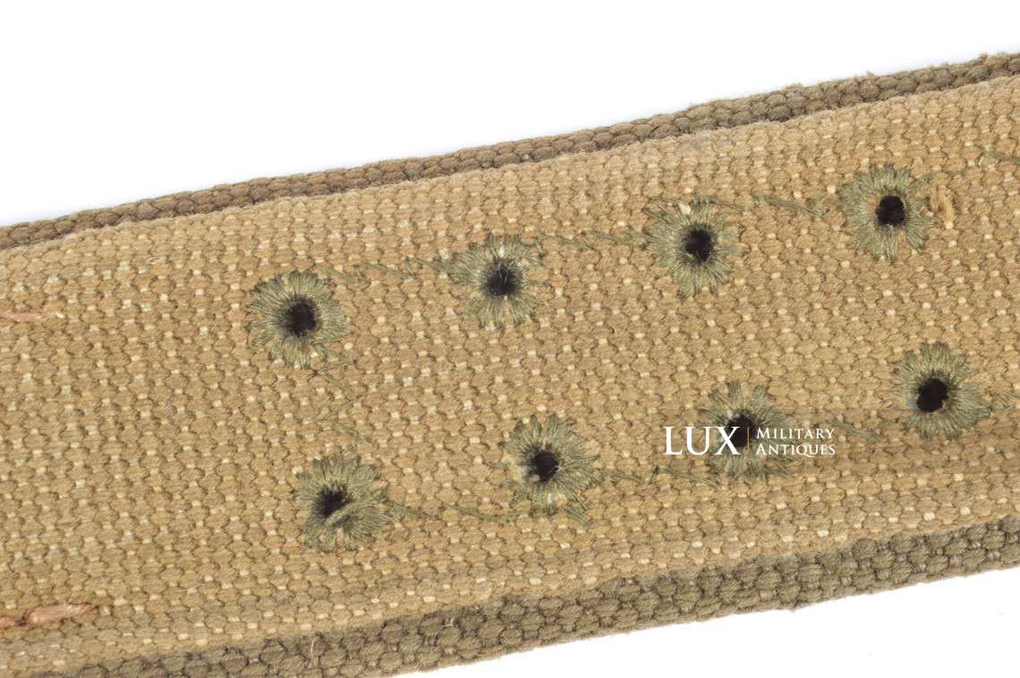 German Heer/Luftwaffe tropical EM's combat web belt, « 1942 » - photo 11