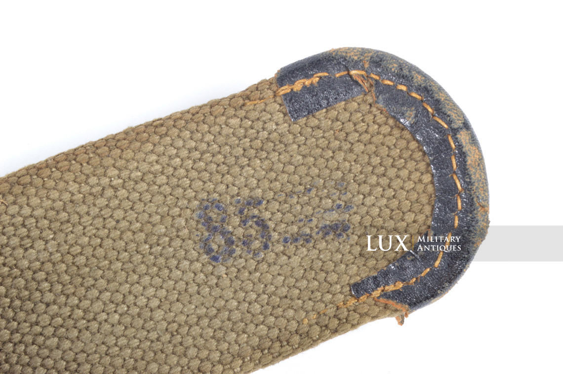 German Heer/Luftwaffe tropical EM's combat web belt, « 1942 » - photo 12