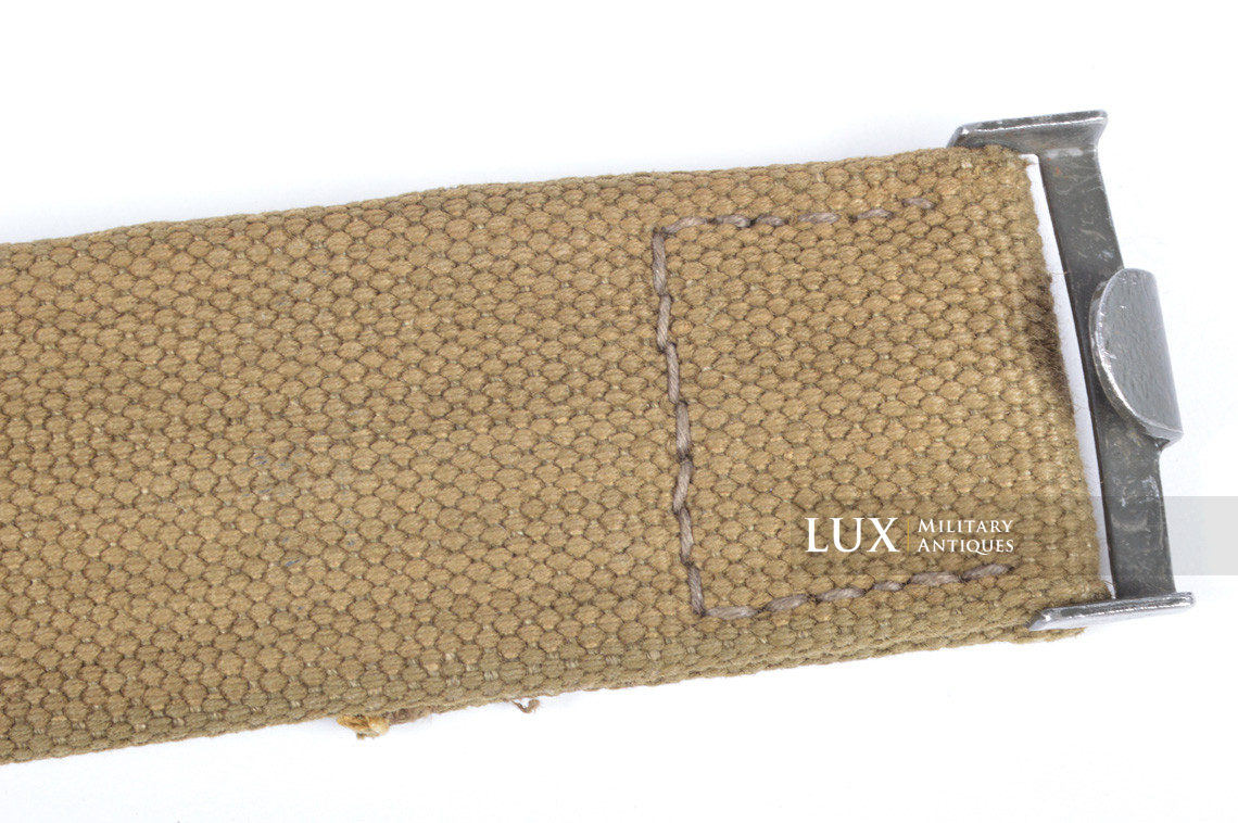 German Heer/Luftwaffe tropical EM's combat web belt, « 1942 » - photo 13