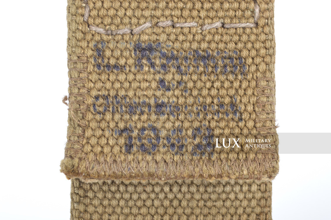 German Heer/Luftwaffe tropical EM's combat web belt, « 1942 » - photo 15
