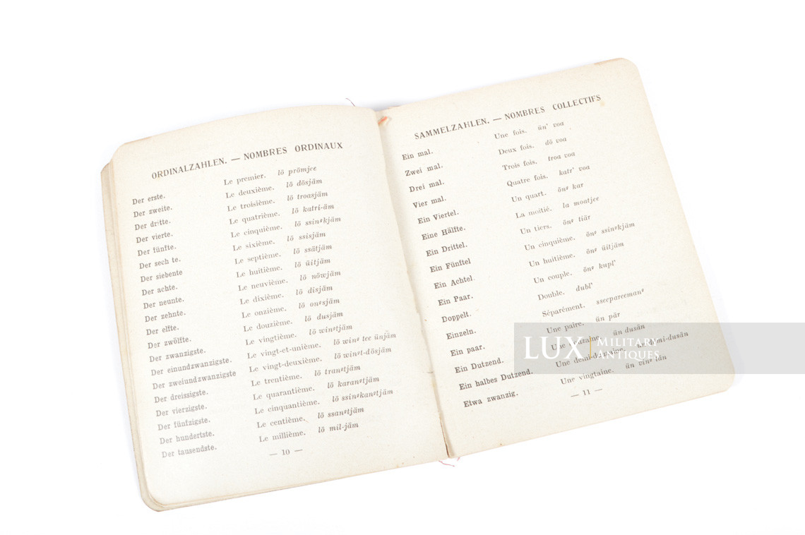 Dictionnaire de poche Wehrmacht, « Allemand-Français » - photo 10