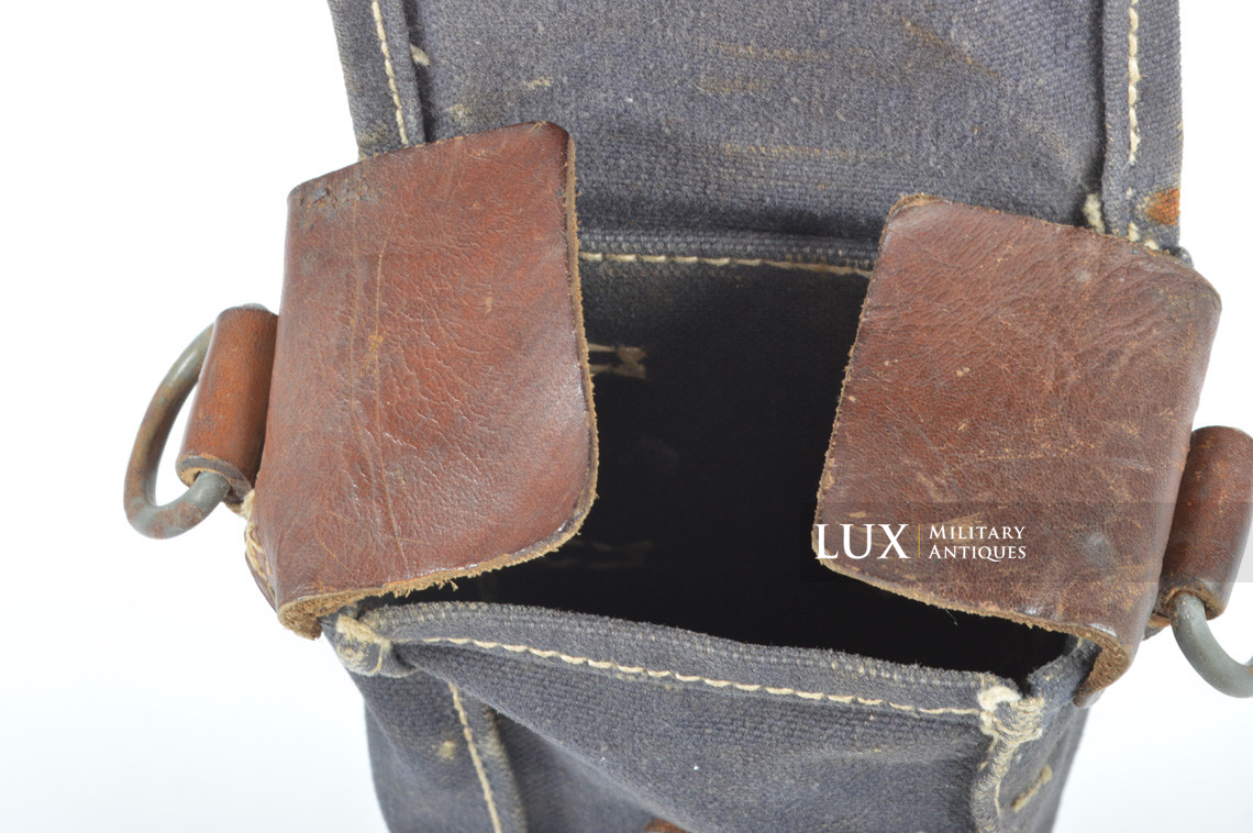 Early German rifle grenade launcher carrier pouch, « blue web » - photo 21