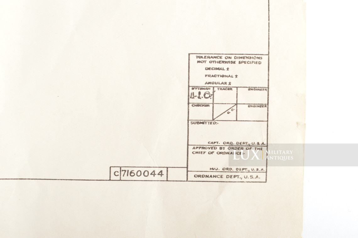 USAAF M3 flak helmet instruction sheet - Lux Military Antiques - photo 10