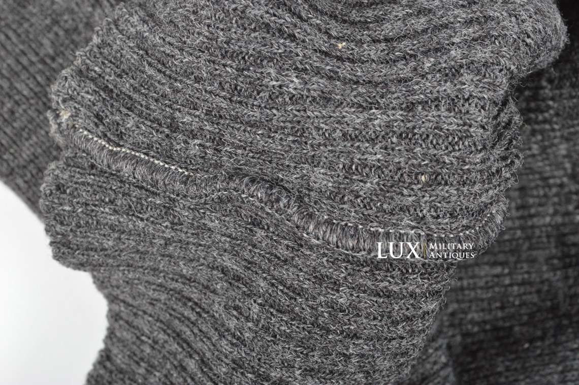 Mid-war German standard issue wool sweater, « green band » - photo 18
