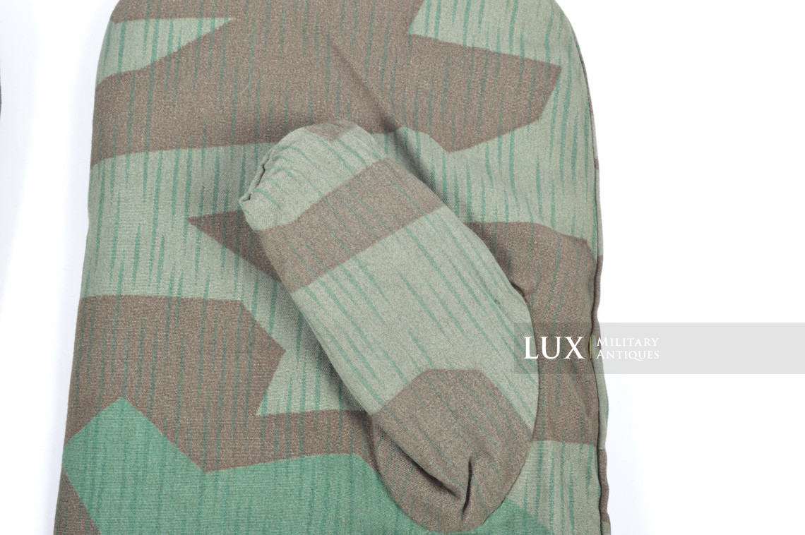 Heer/Luftwaffe splinter pattern camouflage/white reversible winter gloves - photo 9