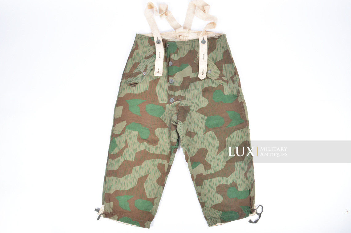 Heer/Luftwaffe splinter pattern camouflage/white reversible winter trousers - photo 4