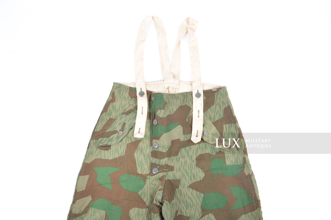 Heer/Luftwaffe splinter pattern camouflage/white reversible winter trousers - photo 7