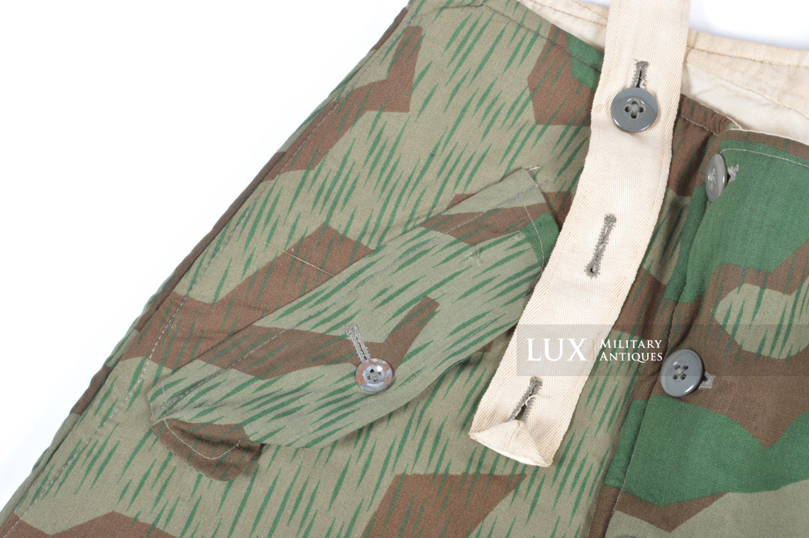 Heer/Luftwaffe splinter pattern camouflage/white reversible winter trousers - photo 8