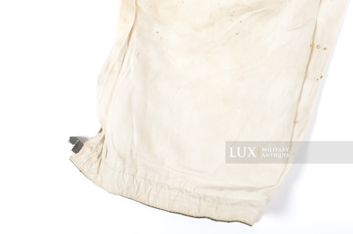 Heer/Luftwaffe splinter pattern camouflage/white reversible winter trousers - photo 30