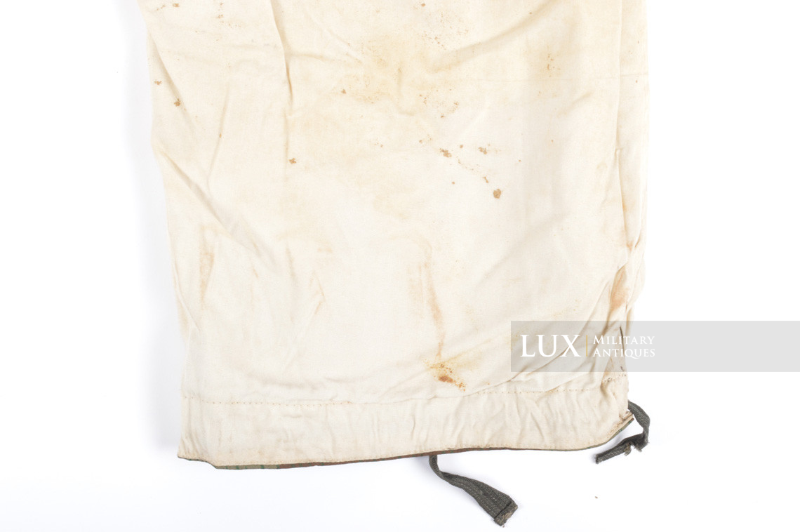Heer/Luftwaffe splinter pattern camouflage/white reversible winter trousers - photo 31