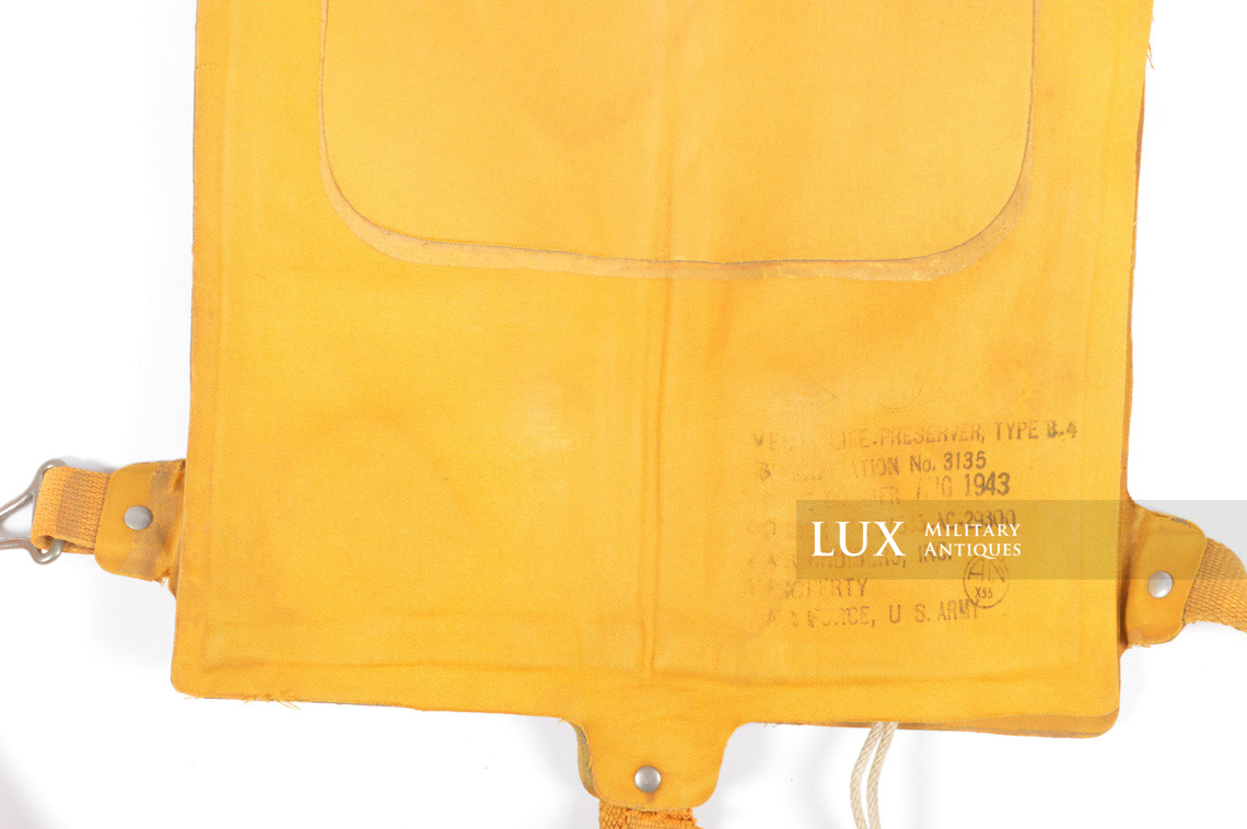 Gilet de sauvetage USAAF, « Mae West », Type B-4 - photo 8