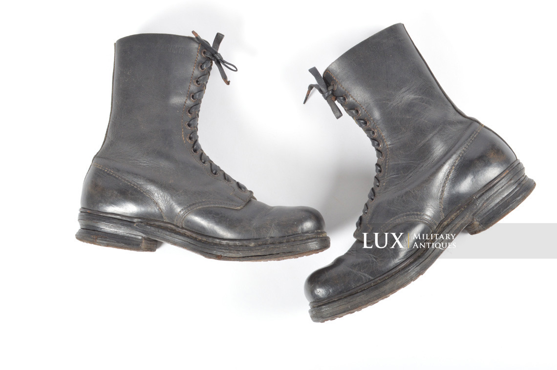 German Fallschirmjäger jump boots, « combat worn » - photo 8