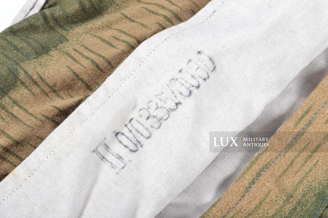 German tan/water camouflage pattern smock, « first pattern » - photo 13