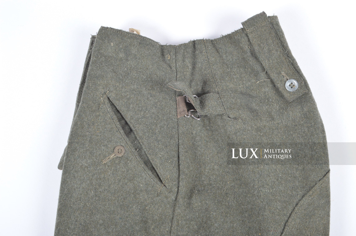 Heer/Waffen-SS M43 combat service trousers, « Keilhose » - photo 7