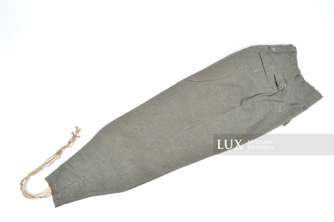 Heer/Waffen-SS M43 combat service trousers, « Keilhose » - photo 9